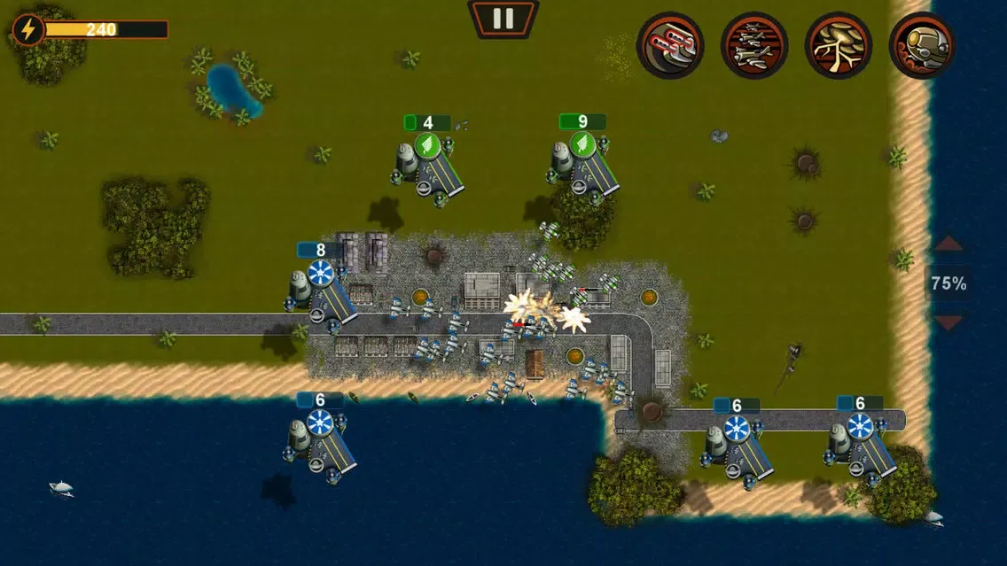 Capturas de tela do Plane Wars Plus