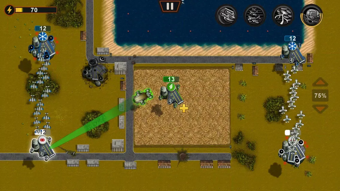 Capturas de tela do Plane Wars Plus