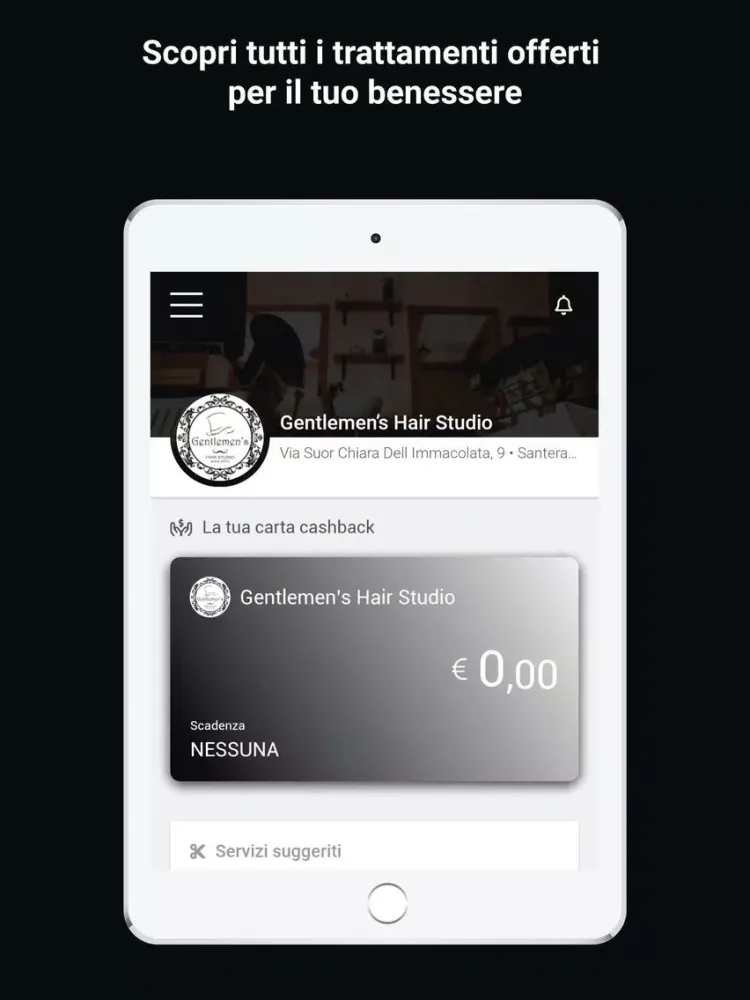 Zrzuty ekranu Gentlemen's Hair Studio iPad 