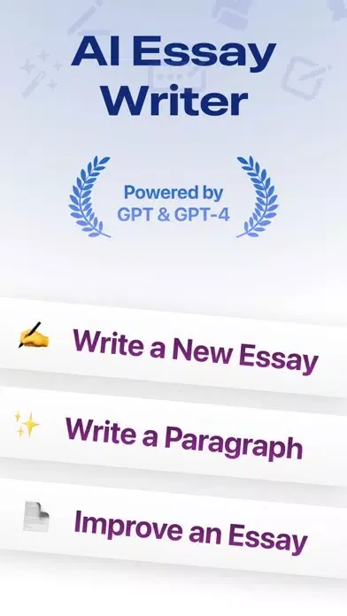 Essay AI Ekran Görüntüleri