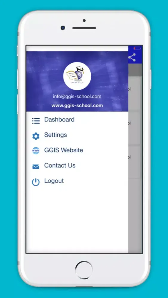 GGI School Parents App Screenshots