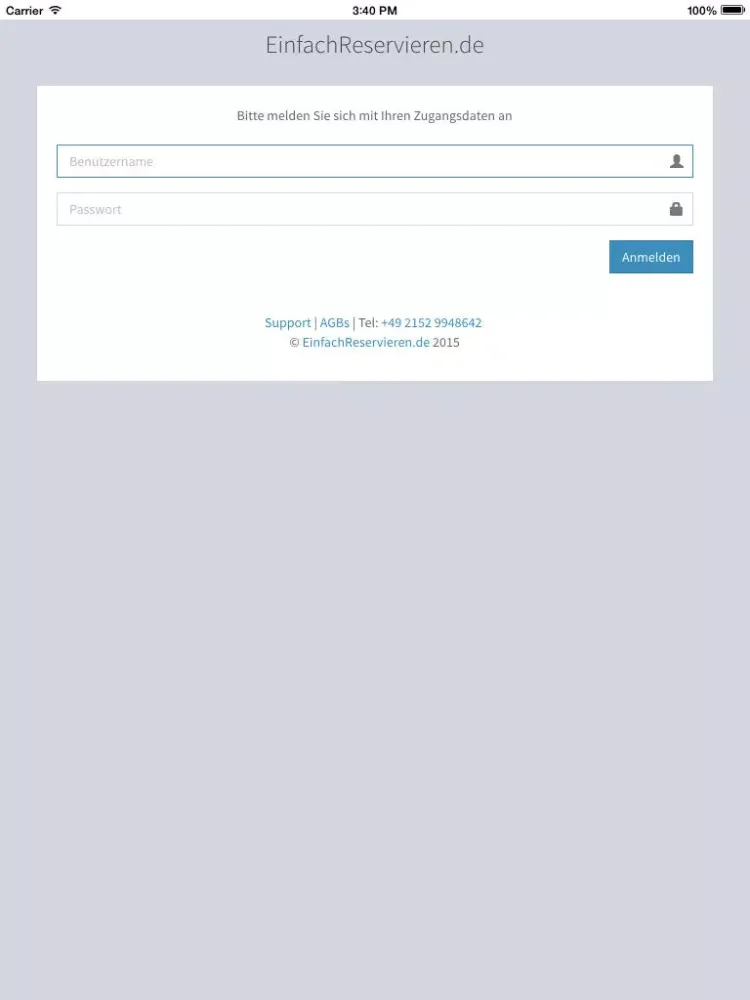 Tisch-Manager ER iPad  스크린샷