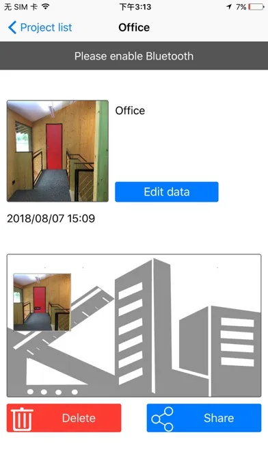 Zrzuty ekranu Einhell Measure Assistant App