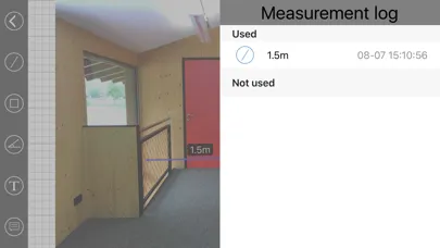 Zrzuty ekranu Einhell Measure Assistant App