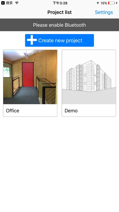 Zrzuty ekranu Einhell Measure Assistant App