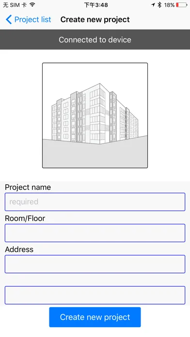 Zrzuty ekranu Einhell Measure Assistant App