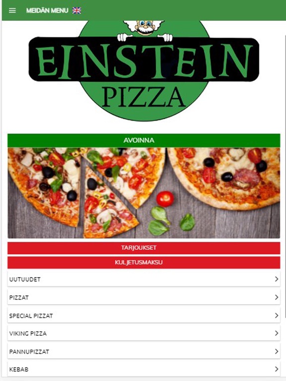 تصاویر Einstein Pizza iPad 