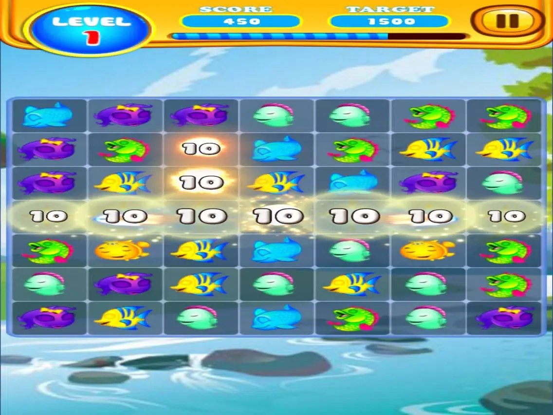 صور Fish Farm Link and Pop iPad 