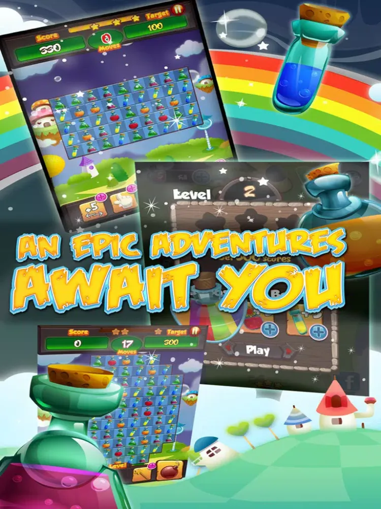 ภาพหน้าจอของ Magic Potion Smash iPad 
