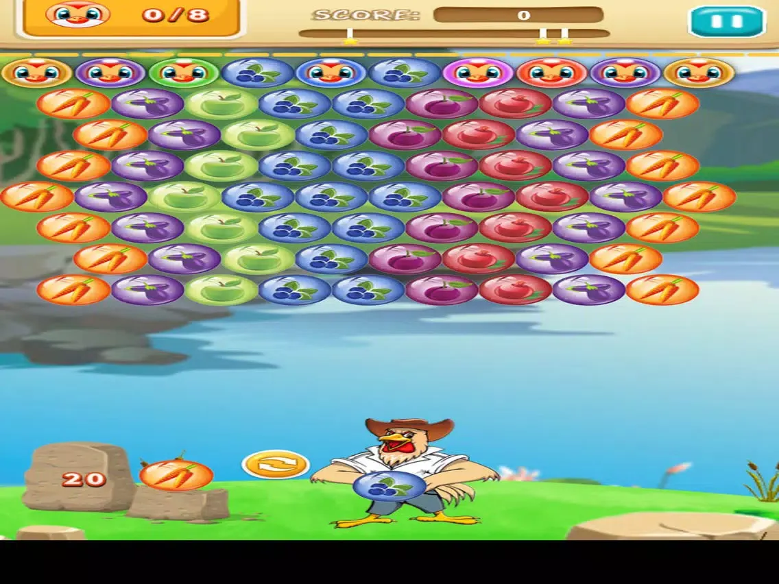 Bubble Shooter Farm Pop 2 : Free Bubble Shooter iPad  Screenshots