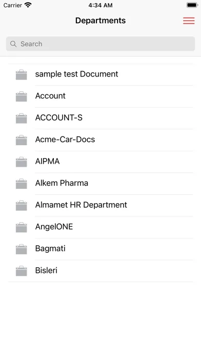 Ảnh chụp màn hình của EisenVault Companion App