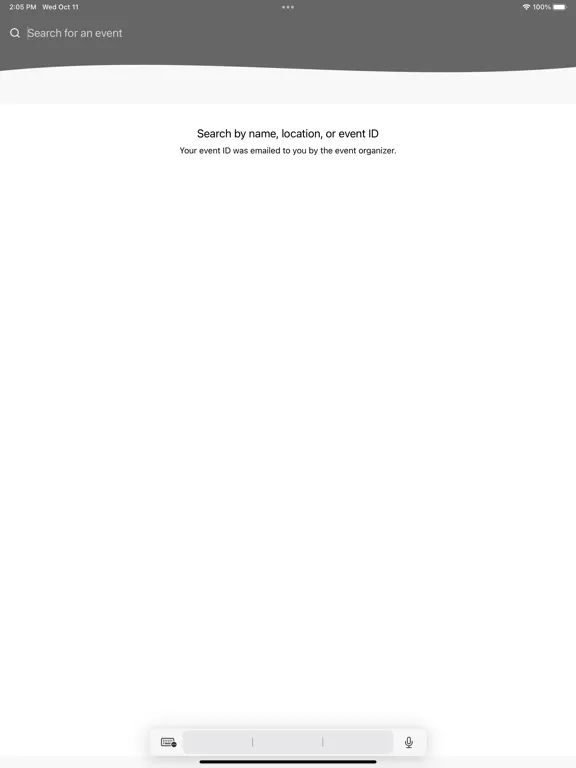 Zrzuty ekranu EIS Supplier Fair iPad 