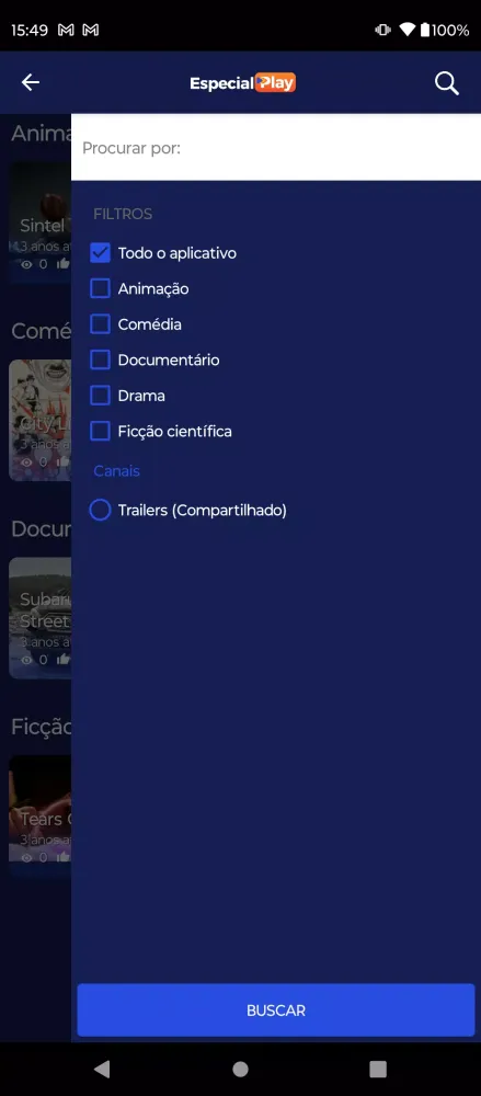 Especial Play Screenshots