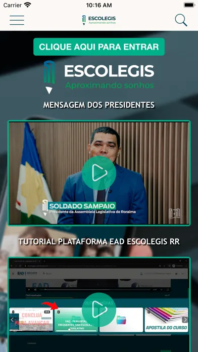 Escola do Legislativo RR স্ক্রিনশট