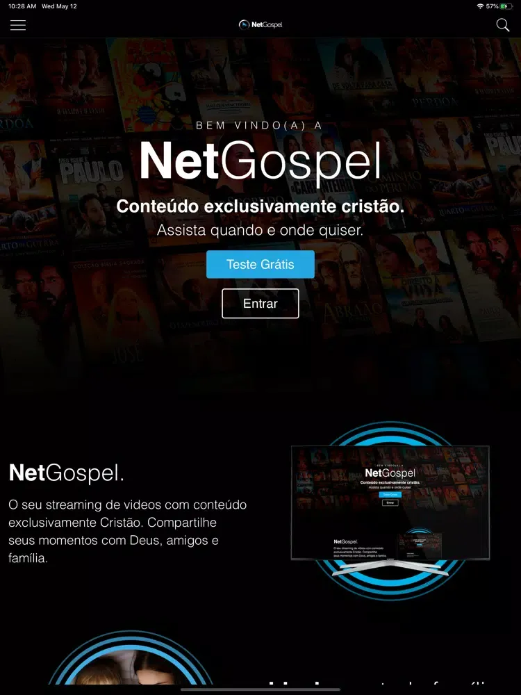 Netgospel Prime iPad  स्क्रीनशॉट
