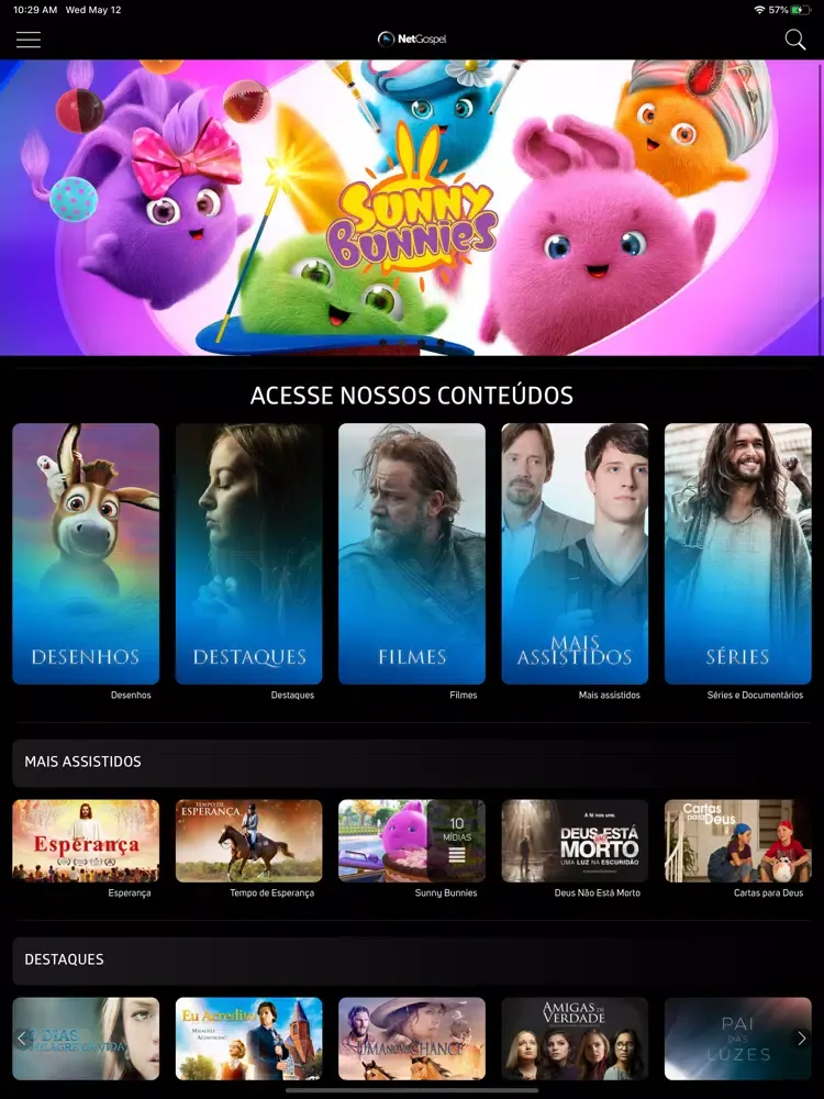 Netgospel Prime iPad  स्क्रीनशॉट