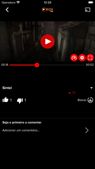 Captures d'écran de Rox play