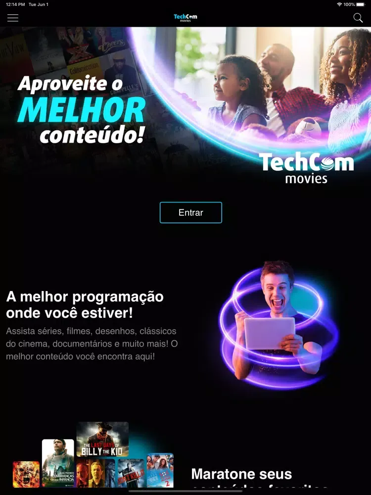 Captures d'écran de Techcom Movies iPad 