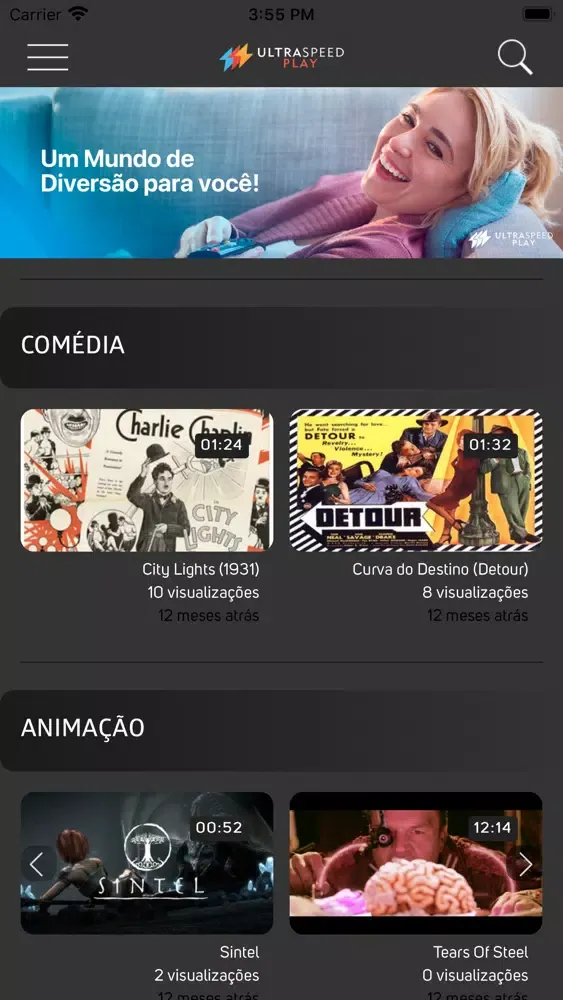 Capturas de tela do Ultraspeed play