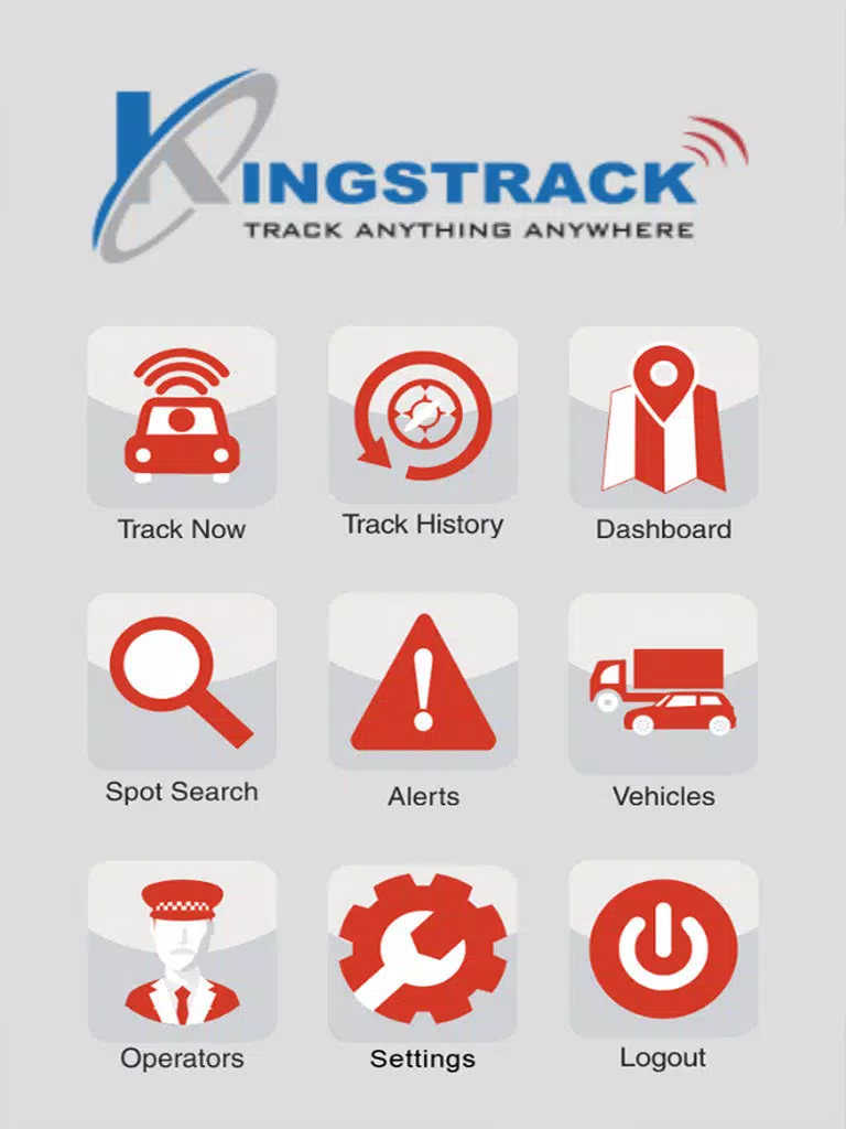 Tangkapan layar KingstrackSVT iPad 