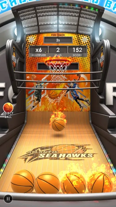 Basketball Flick 3D स्क्रीनशॉट