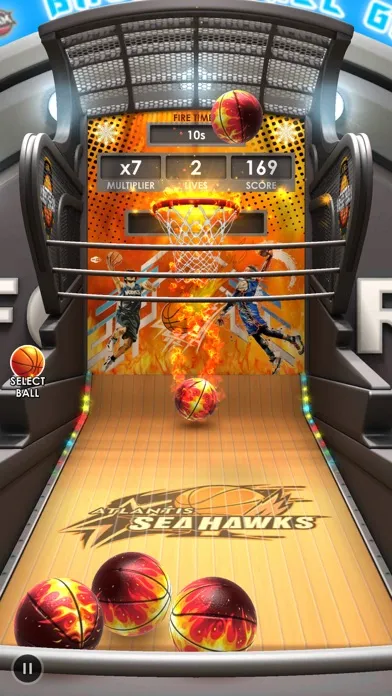 Basketball Flick 3D स्क्रीनशॉट