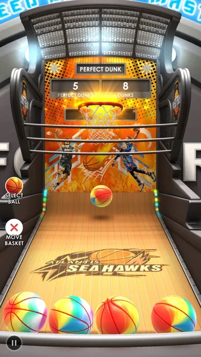 Basketball Flick 3D स्क्रीनशॉट