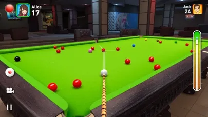 Ảnh chụp màn hình của Real Snooker 3D