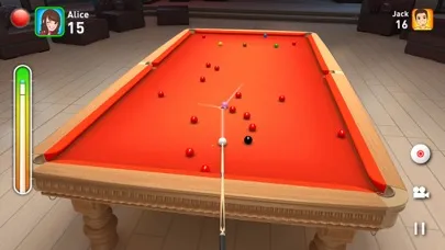 Ảnh chụp màn hình của Real Snooker 3D