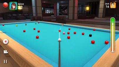 Ảnh chụp màn hình của Real Snooker 3D