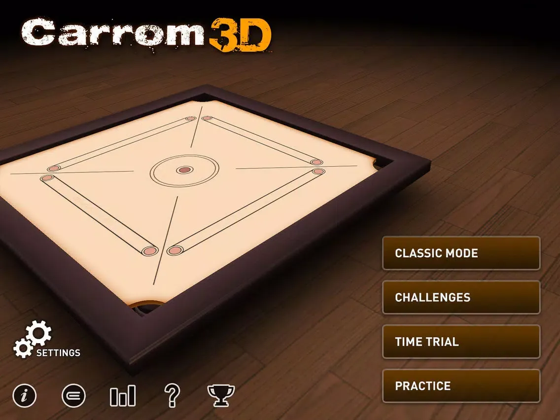 Carrom 3D Plus iPad 应用截图