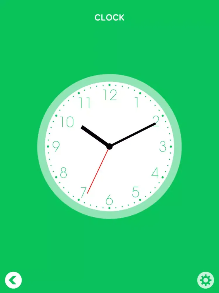 Tangkapan skrin Clocks Game Plus iPad 
