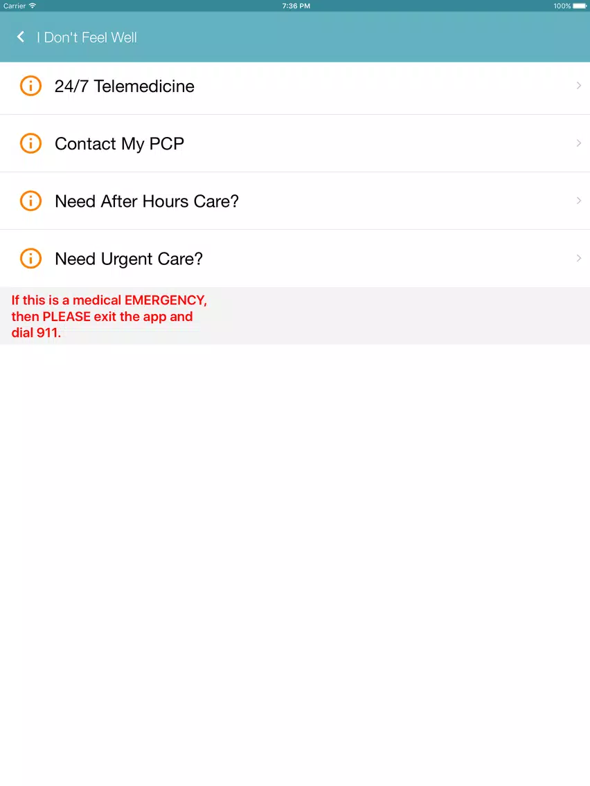 Скриншоты Vista4me iPad 