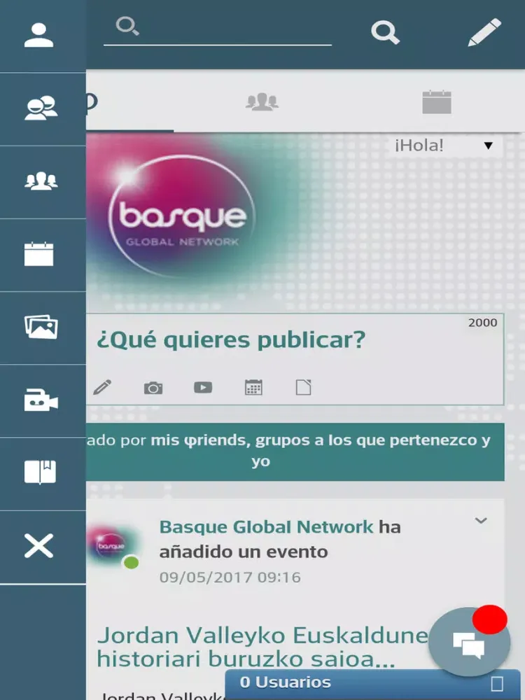 Screenshot di Basque Global Network iPad 