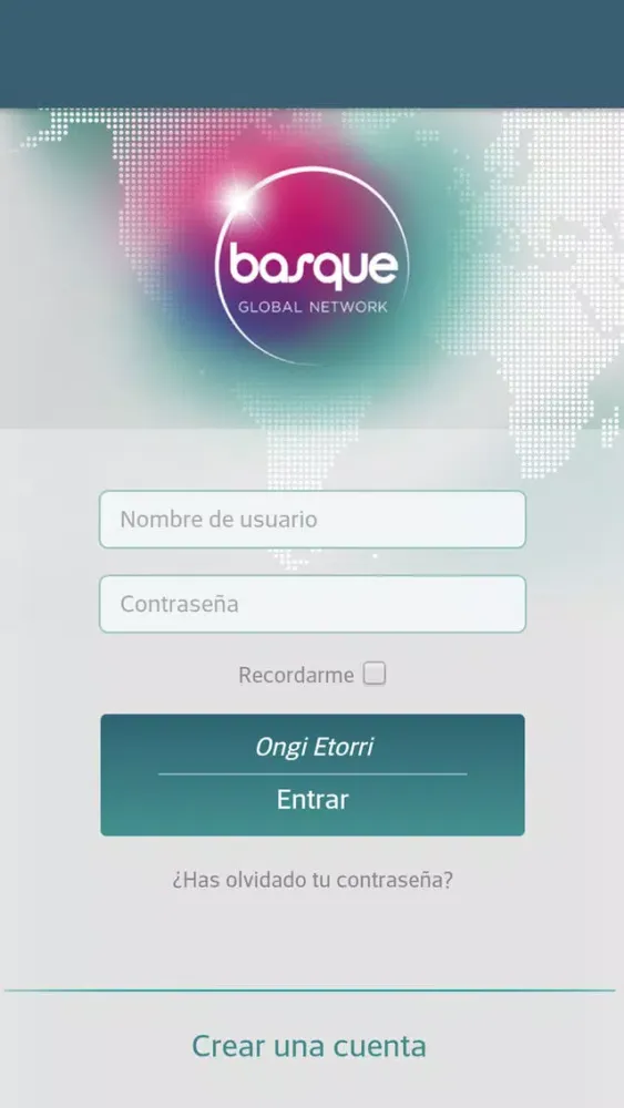 Screenshot di Basque Global Network