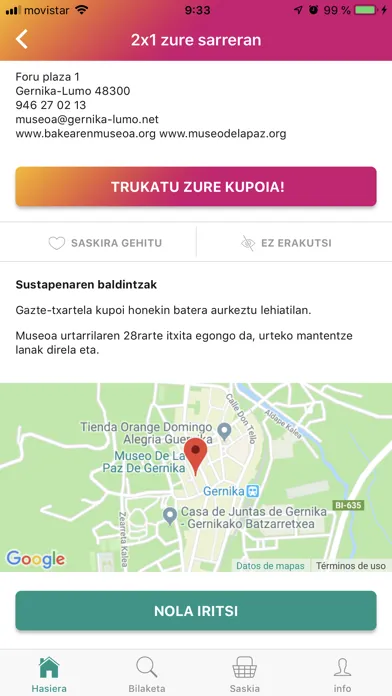 Screenshot di Pack Gazte-txartela