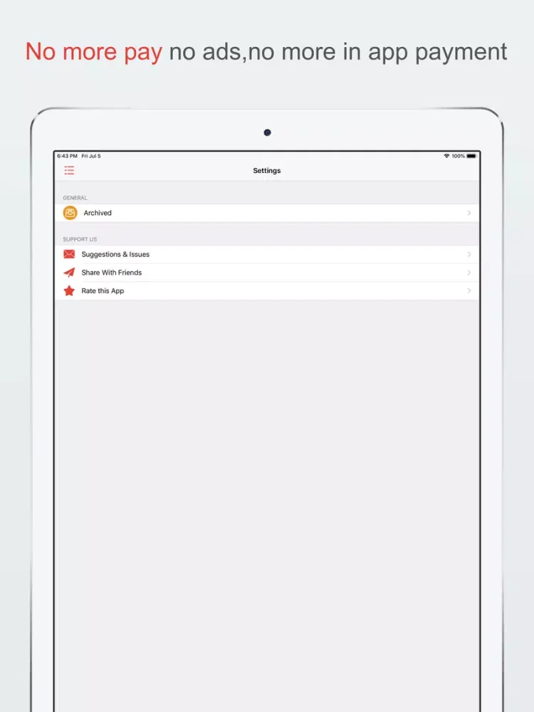 ภาพหน้าจอของ Habit Counter - habit tracker iPad 