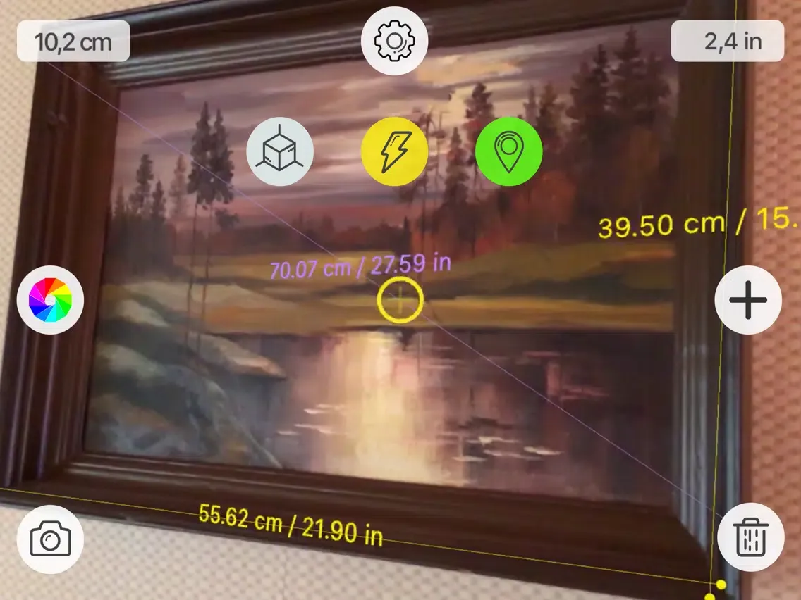 AR Fly Ruler iPad  Screenshots