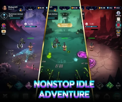 Voidmancer Adventure: Idle RPG-screenshot-1