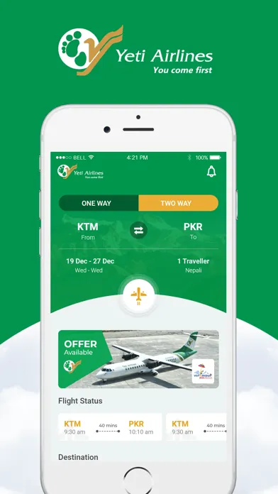 صور Yeti Airlines