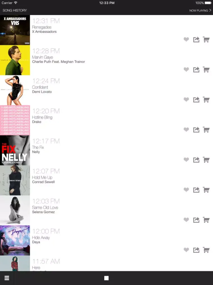 Captures d'écran de Z1075 WZLK The New Hit Music Revolution iPad 