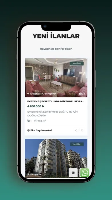 Capturas de pantalla de Eke Gayrimenkul
