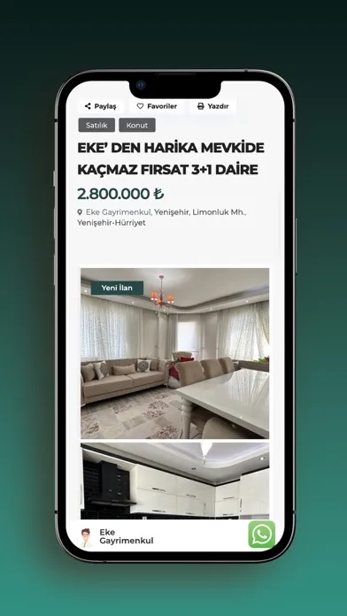 Capturas de pantalla de Eke Gayrimenkul