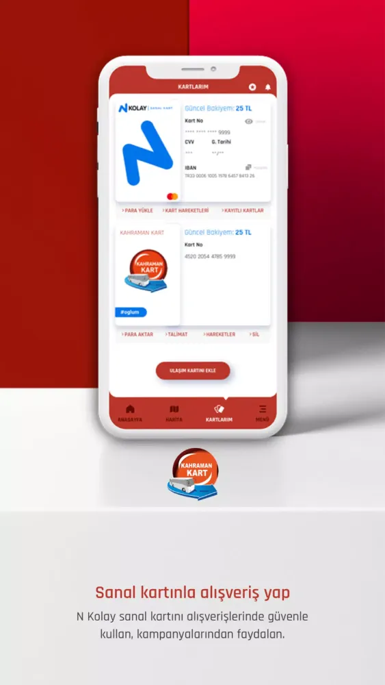 Tangkapan layar KahramanKart