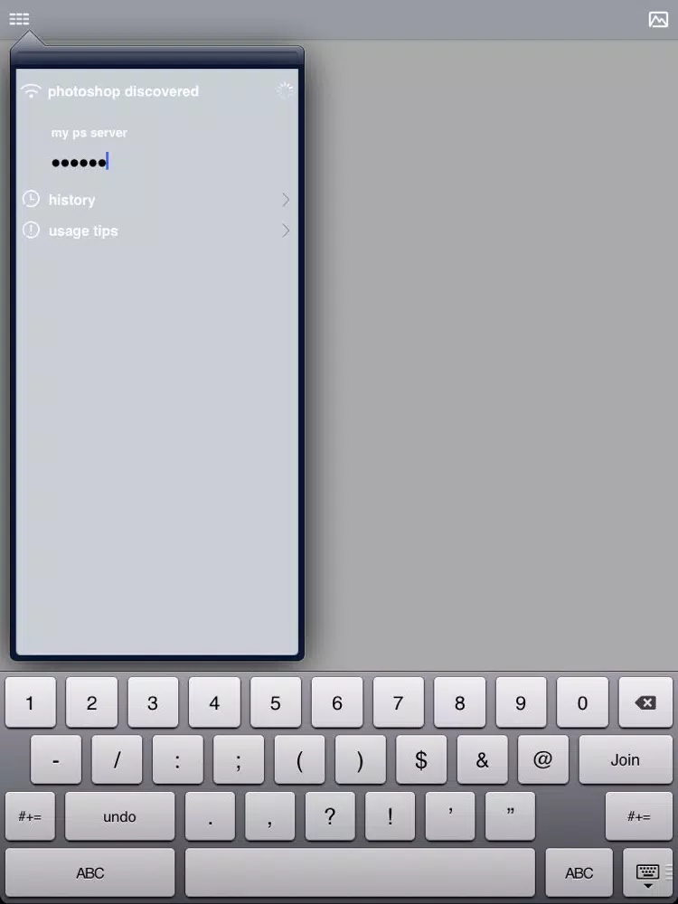 Tangkapan skrin Cast for Photoshop - Mobile Design Tools iPad 