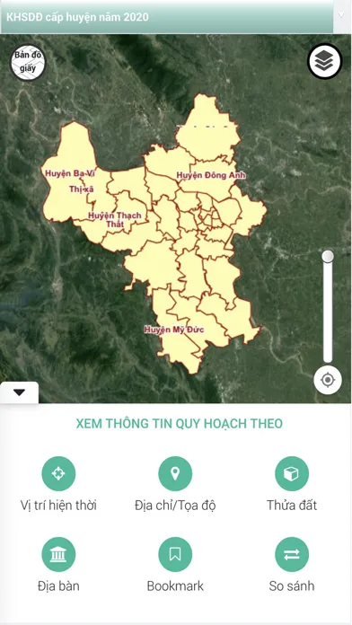 Capturas de pantalla de Quy hoạch sử dụng đấtTP Hà Nội