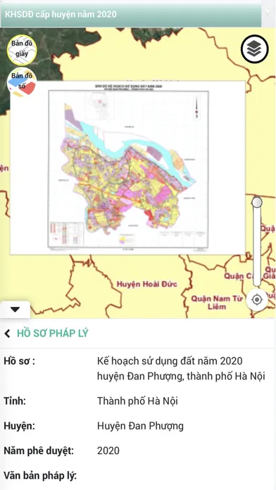 Capturas de pantalla de Quy hoạch sử dụng đấtTP Hà Nội