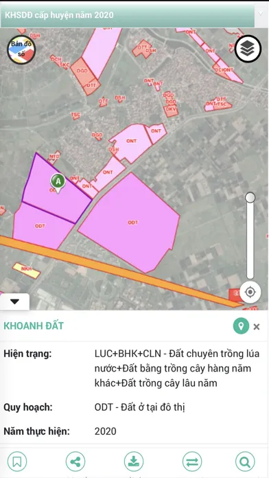 Capturas de pantalla de Quy hoạch sử dụng đấtTP Hà Nội