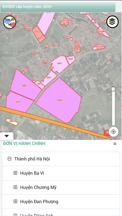 Capturas de pantalla de Quy hoạch sử dụng đấtTP Hà Nội