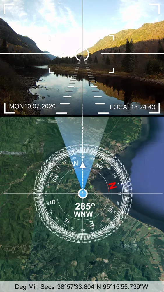 Direction Compass Camera應用截圖